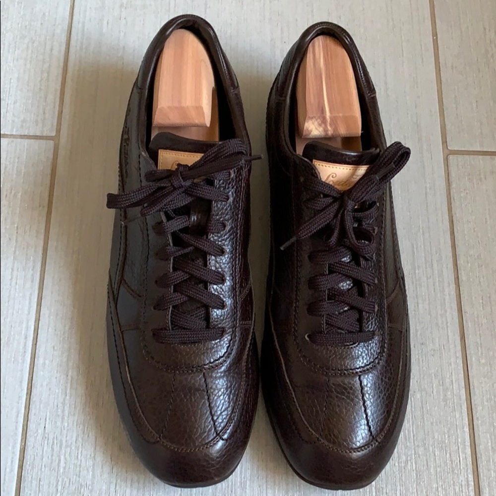 Men’s Brown Louis Vuitton sneakers size 9.5